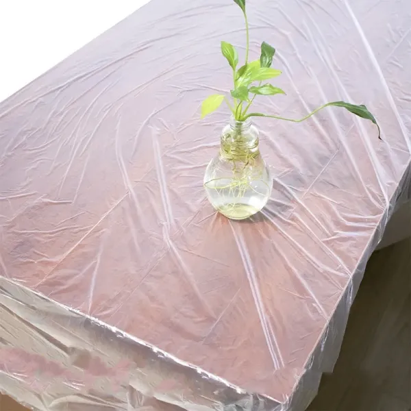 Plastic Disposable Table Cloths Covers, PE Material, Waterproof, Rectangular Heavy Duty, Custom Sizes Available, Pack of 10