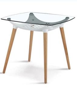 Best Rectangular white table/plastic table/modern table/glass table/Leisure table/Recreational table/discuss table wholesale