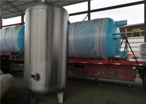 China Custom Vertical Compressed Air Storage Tank , Stainless Steel Pressure Vessel on sale