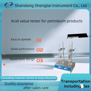 China Laboratory Equipment Transformer Oil Petroleum Products Oil Acid Value Tester SY264 on sale