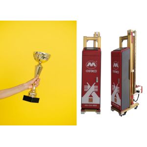 LCD Touch Screen Wallpen Wall Printer Vertical Machine