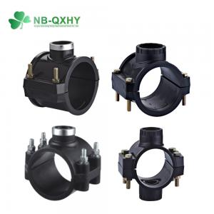 Best Direct Connection NB-QXHY Pipe Clamp Saddle Fitting PP Compression Fitting for Irrigation wholesale