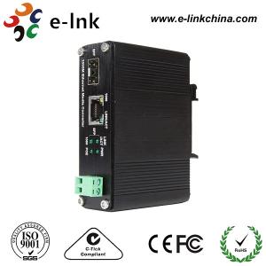 Best Rj45 To Fiber Optic Industrial Ethernet To Fiber Media Converter , Fiber Optic Cable Ethernet Converter wholesale