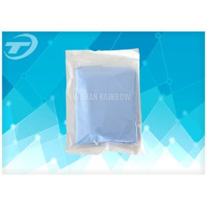 Best Lightweight Surgical Disposable Isolation Gowns 3ply Fabric Blood Resistance wholesale