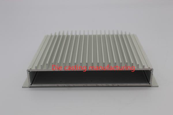 Cheap AL6063 Anodizing Aluminum Extrusion Parts Heat Sink CMM Electronic for sale