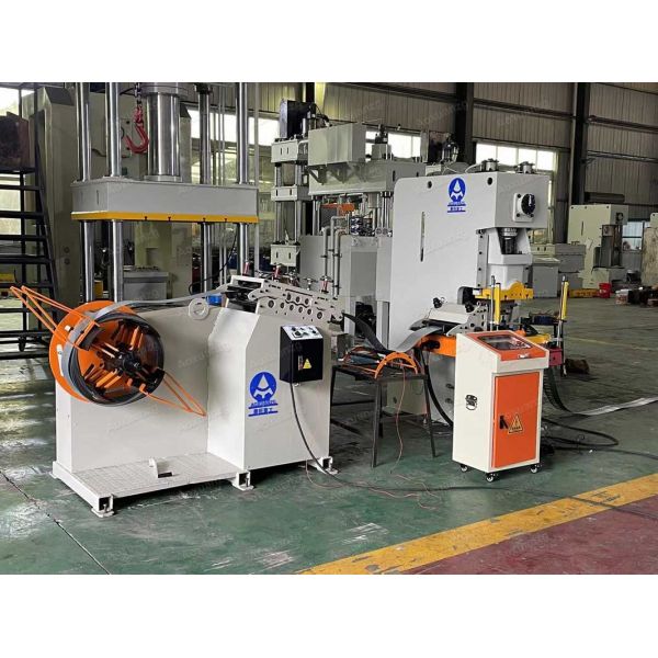 Metal Switch Electrical Box Fully Automatic Pneumatic Punching Production Line Without Manual Labor
