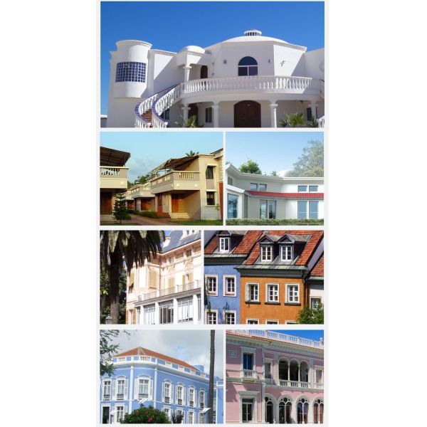 Water Based White Exterior Emulsion Paint , Weathershield Emulsion Paint