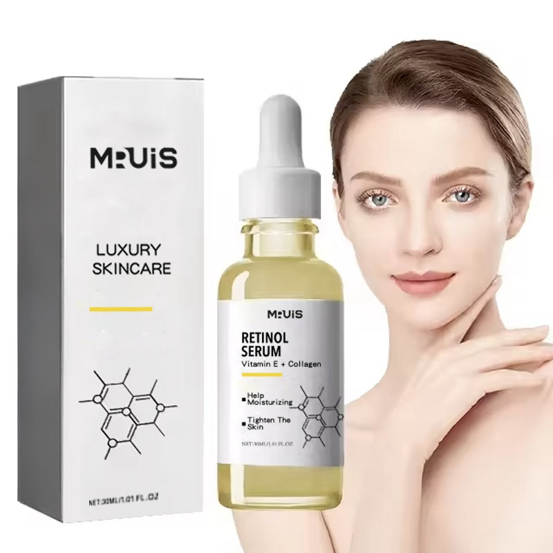 OEM ODM Anti-Aging Skin Care Serum with Retinol & Vitamin C Whitening Brightening Acne Treatment Lightening Spots for Men Women