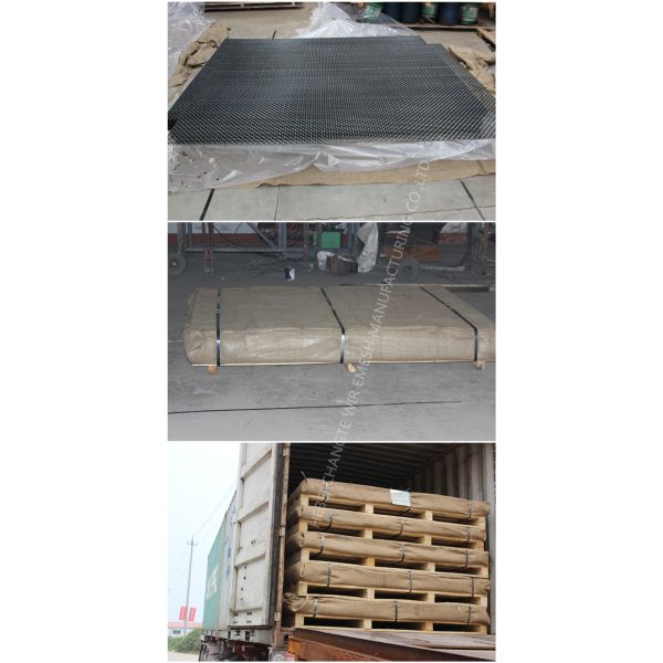 Pre Crimped 12mm Woven Mesh Screen For Vibration Machine
