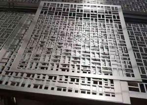 Customized Perforated Metal Mesh Round / Slotted / Square Hole
