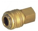 Nickle Plated Carbon Steel Universal Pneumatic Quick Coupler,Air Quick Coupler