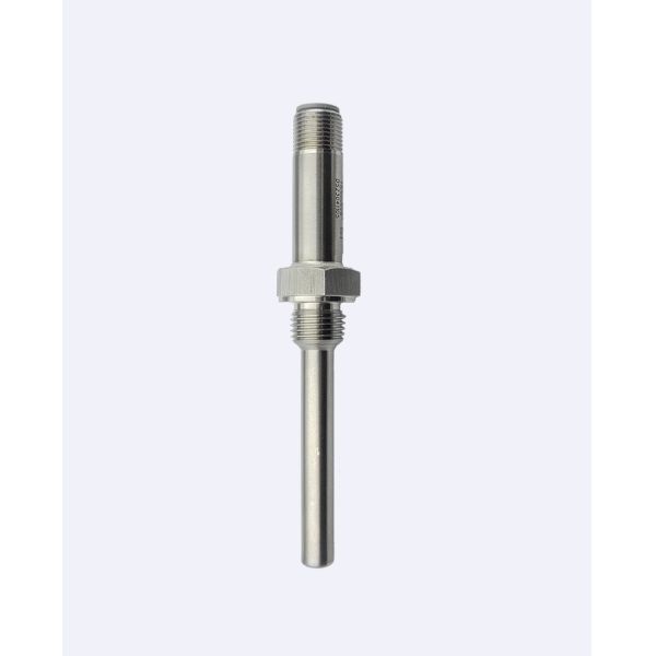 Pt100 RTD temperature sensor with M12 connector and quick-install interface for process control