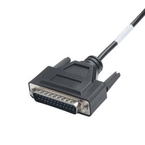 China Custom Cable Assembly Connectors OEM/ODM For CLEAR PVC 30P D-SUB FEMALE To GX12 M12-2P Connector on sale