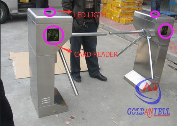 Cheap Coin Operated Toilet and bus Tripod Turnstile Gate Remote control button for sale