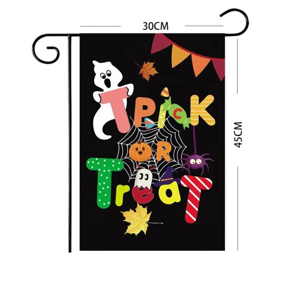 Sublimation Printing Double Sided Garden Flag 12x18 inch Custom logo