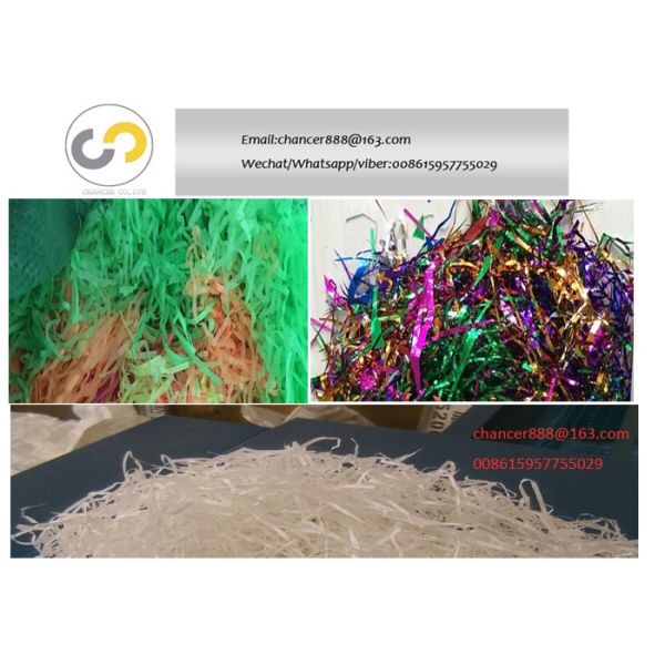 Paper slice cutting machine for gift box, high speed paper crusher