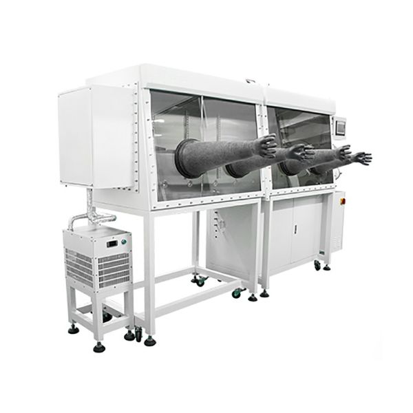 Industrial Glove Box Battery Making Machine Double Four Station Battery Equipment