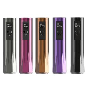 Best Factory Wireless Tattoo Pen Machine Stroke 4.0mm High Capacity Battery Power Professional Tattoo Machine For Body Art wholesale