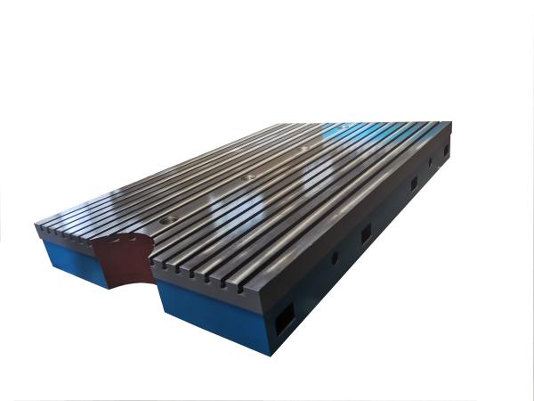Cheap High Strength Cast Iron Bed Plates T Slot Mounting Plate Long Working Life for sale
