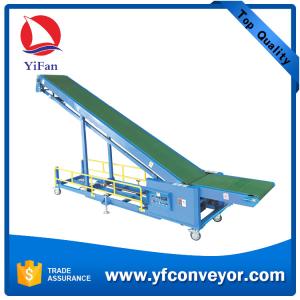 Long distance mobile truck container loading belt conveyor from China