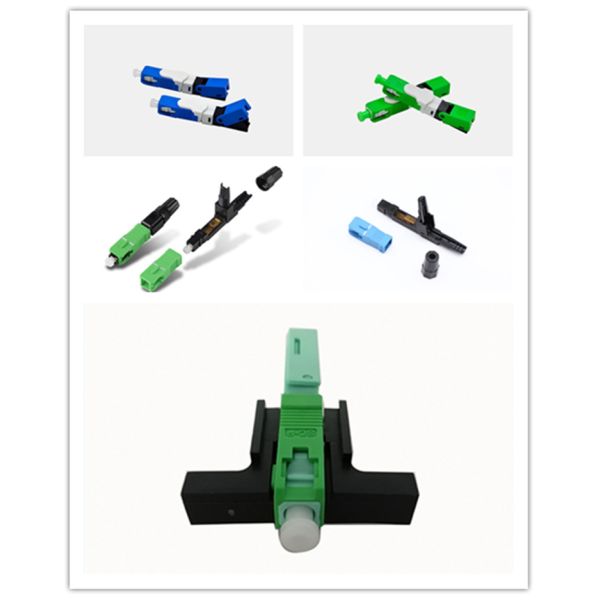 Single Multi Mode Simplex Fiber Optic Fast Connectors