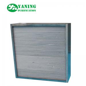 Best 304 Stainless Steel HEPA Air Filter / High Temp HEPA Furnace Filter For Oven wholesale