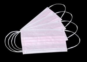 Best Customized Disposable Medical Face Mask Dust Protective With Elastic Earloop wholesale