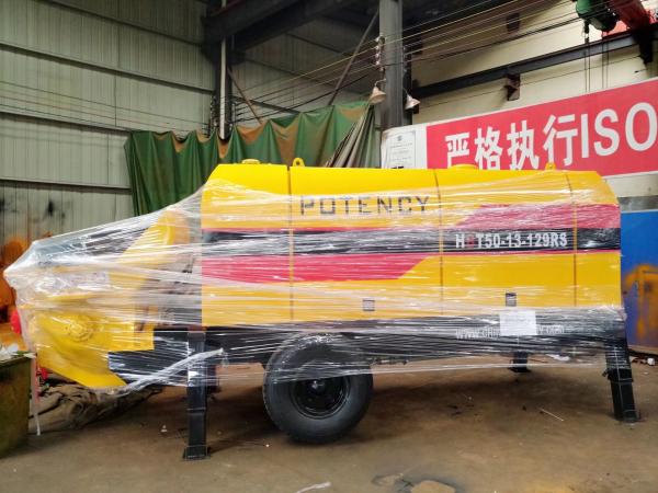 Cheap Static Concrete Pump 13MPa Pressure with S Type Valve for Large-Scale Construction Projects for sale