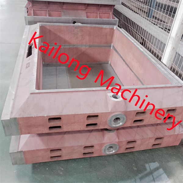 High Stiffness Ductile Iron GGG50 Moulding Boxes Foundry