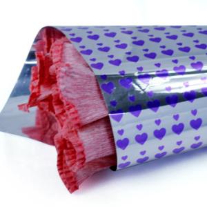 Best Hologram / Metallized / Aluminized Gift Wrapping Paper with Screen Printing wholesale