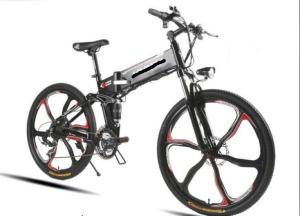China 50km/H 350w Folding Electric Bike 26 Inch Wheels on sale