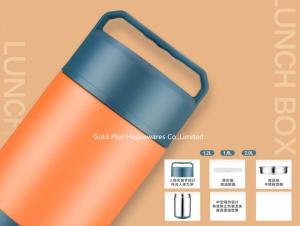Hiking vacuum flasks & thermoses 2L metal steel lunch box food vacuum flask  multi-color accept customized logo
