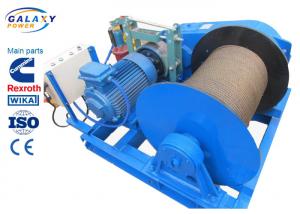 Best Electronic Control Power Line Stringing Equipment Slow Speed Winch Lifting Road Bridge Installation wholesale