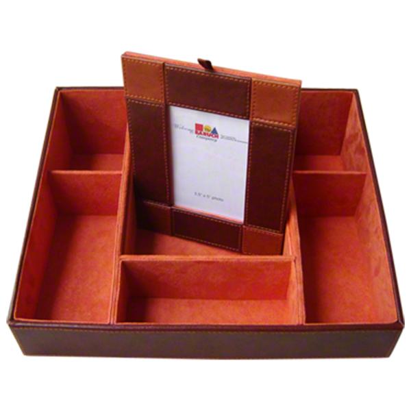 Cheap Customize Office Stationery Set Multi-Partition Fleece Insert Packaging Series for sale