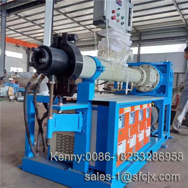 Cheap 75mm 20D Cold Feed Rubber Extruder EPDM Rubber Making Machine for sale
