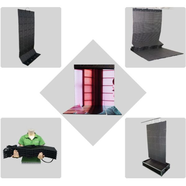 IP65 Outdoor Full Color Advertising LED Video Billboard,Easy Maintain And Foldable LED Screen