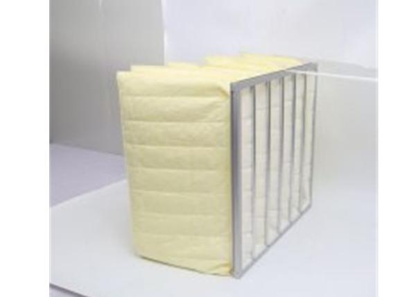 Cheap Bag Filter With Synthetic Fiber Low Initial Pressure Galvanized Steel Framework for sale
