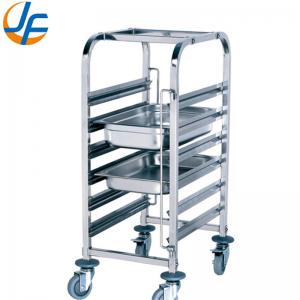 China                  Customised Food Grade Stainless Steel Trolly /Food Trolley for Sale              on sale