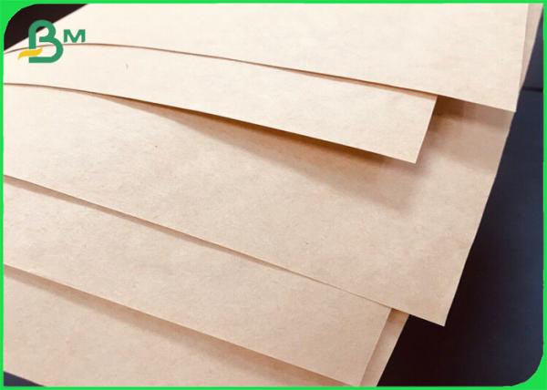 Cheap High Tear Resistance Brown Sack Kraft Paper 90GSM For Bags Making for sale