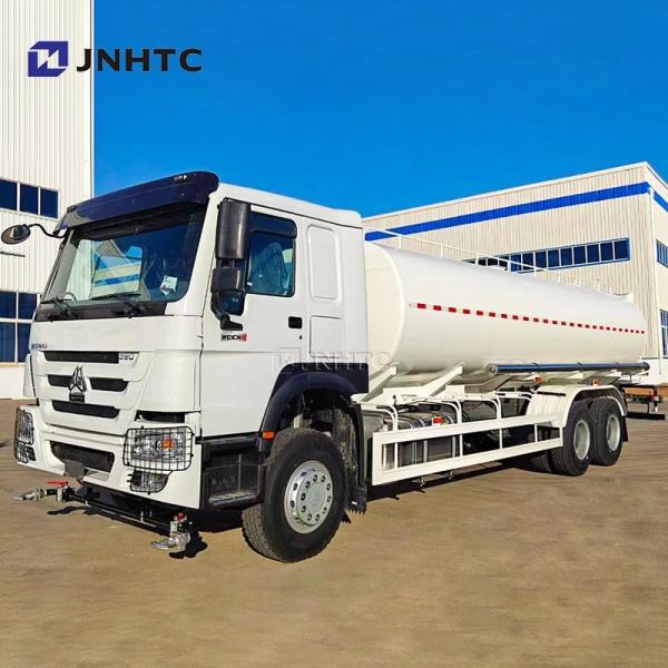 Cheap New Howo Water Tanker Water Spraying Truck 6X4 380HP 10 Wheels 25m3 For Sale for sale