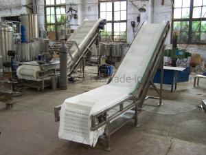 Best Electric Motor Incline PU Belt Conveyor for Washing Food wholesale