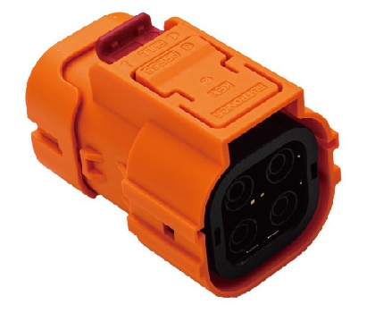 IP67 High Voltage EMI Shielded EV Charging Connectors With Plastic Shell IP67B