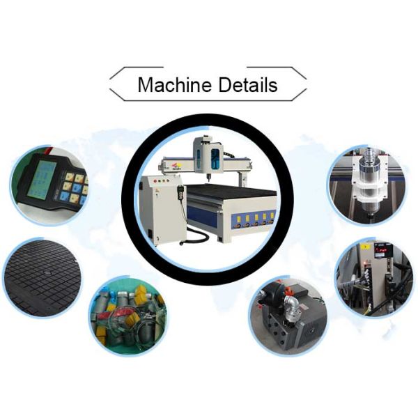 High Stability 3D CNC Engraving Machine For Furniture Decoration Industry