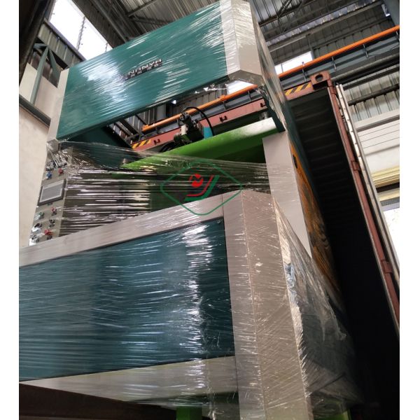 50 Ton Automatic Paper Hot Pressing Machine PLC Control 30KW with Big Platen Size