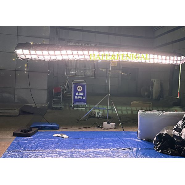 Soft Lightweight Flicker Free White 720W LED Cinema Shooting Balloon Light 0