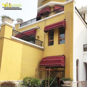 Best Anti UV Aluminum French Style Awnings Waterproof Folding Dutch Canopies wholesale