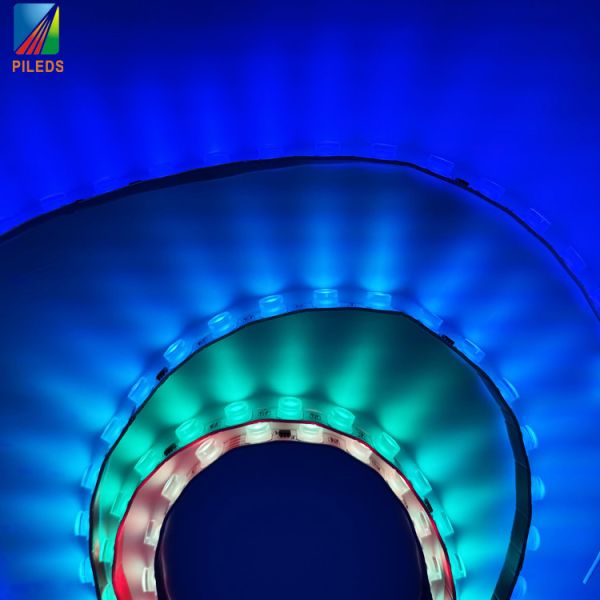 SPI Smart Strip Light DC24V SMD5050 RGB USB Flexible LED Wall Washer 48LEDs/m IP20 IP67 Lens Series Addressable DMX New Version