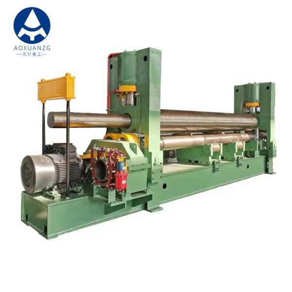 Cheap Upper Roller Universal Hydraulic 3 Roller Plate Bending Machine PLC for sale