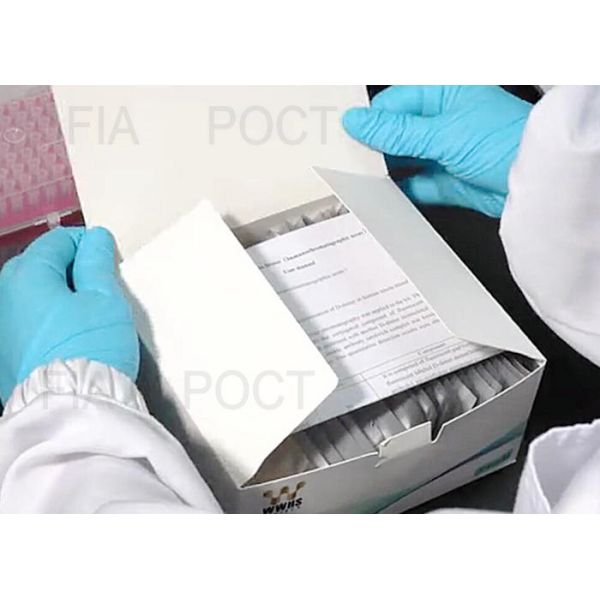 HE4 Rapid Test Kit High Accuracy IFA Fluorescence Immunoassay WWHS IVD Assay Device