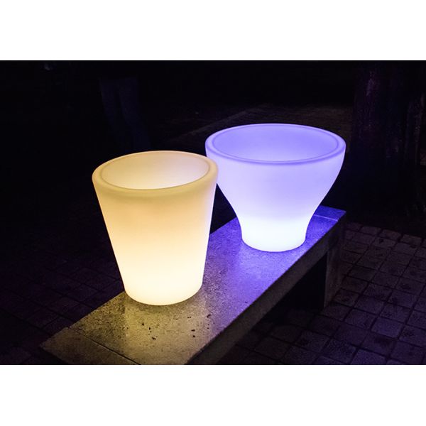 Wedding Party Light Up Ice Bucket Beverage Tub UV - Resistant And Waterproof